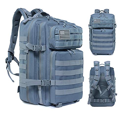 Mochila Táctica Militar Impermeable de 45L para Marcha, Excursionismo, Montañismo, Senderismo, Camping, Trekking, Caza y Aire Libre Ciclismo Mochila Táctica Militar Impermeable de 45L para Marcha, Excursionismo, Montañismo, Senderismo, Camping, Trekking, Caza y Aire Libre Ciclismo