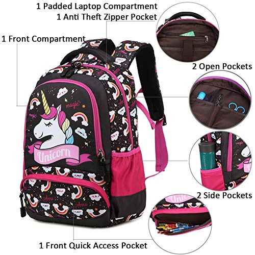 Mochila Unicornio Niña Mochila Infantil niña Mochila Escolar Niña Mochila Estudiantes Bolso para Chicas para La Escuela,Viajes,Intemperie Mochila Unicornio Niña Mochila Infantil niña Mochila Escolar Niña Mochila Estudiantes Bolso para Chicas para La Escuela,Viajes,Intemperie