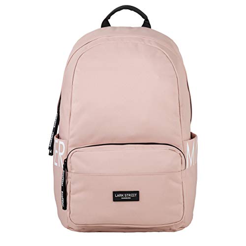 Mochilas Escolares Juveniles Rosa - LARK STREET No3 Mochila Niña y Niño Universidad, Escolar y Viaje - Bolso Casual Mujer y Hombre para Portátil, Hecha de Botellas de Plástico Reciclado e Impermeable Mochilas Escolares Juveniles Rosa - LARK STREET No3 Mochila Niña y Niño Universidad, Escolar y Viaje - Bolso Casual Mujer y Hombre para Portátil, Hecha de Botellas de Plástico Reciclado e Impermeable