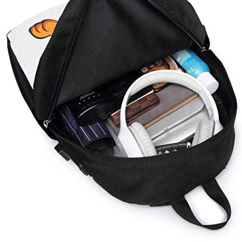 Mochilas Escolares para la Universidad Brave Strong Lively Cartoon Cartoon Tiger College Bag para Mujeres con Puerto de Carga USB y Puerto para Auriculares para Viajes de Trabajo universitar Mochilas Escolares para la Universidad Brave Strong Lively Cartoon Cartoon Tiger College Bag para Mujeres con Puerto de Carga USB y Puerto para Auriculares para Viajes de Trabajo universitar