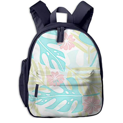 Mochilas Infantiles, Bolsa Mochila Niño Mochila Bebe Guarderia Mochila Escolar con Palmera Dibujada para Niños De 3 A 6 Años De Edad