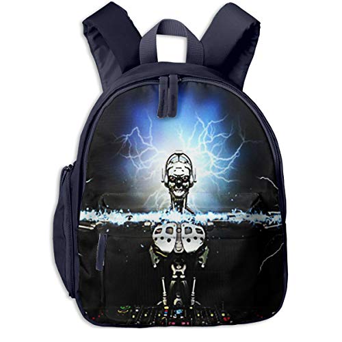 Mochilas Infantiles, Bolsa Mochila Niño Mochila Bebe Guarderia Mochila Escolar con Robot DJ Spinning para Niños De 3 A 6 Años De Edad