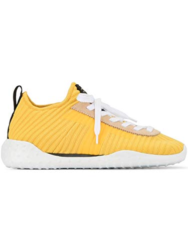 Moda De Lujo | Tod's Mujer XXW14B0AC71J9E9991 Amarillo Tela Zapatillas | Temporada Outlet