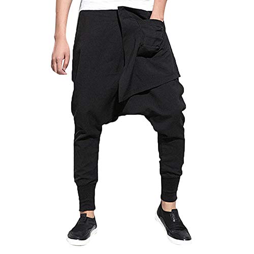 Moda Hombre Color Puro Pantalones Ocio Deporte Hip-Hop Lápiz Pantalones Pantalones Haren EláStico Hombre Corte Recto Estilo Liso Casual con Perneras Rectas Hombre