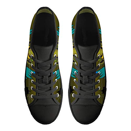 MODEGA 2019 La Impresión del Cráneo Zapatos Superiores Niñas Zapato De Lona Impresión del Cráneo Zapatos Bicicleta Elíptica Mujere MODEGA 2019 La Impresión del Cráneo Zapatos Superiores Niñas Zapato De Lona Impresión del Cráneo Zapatos Bicicleta Elíptica Mujere