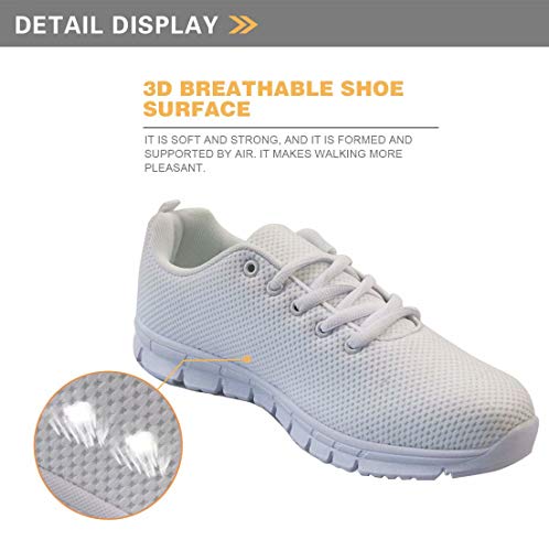 MODEGA Zapatillas de Deporte Zapatos del Arte Stepper para los Zapatos de Zapatos Hombres Entrenador Pintura Zapatilla de Deporte del Tenis Tamaño 45 EU