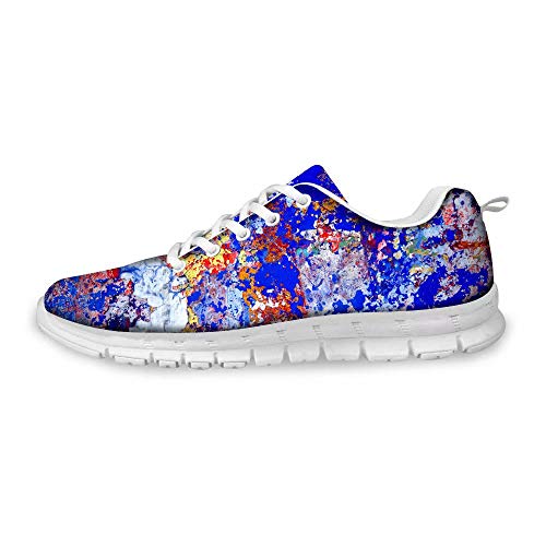 MODEGA Zapatillas de Deporte Zapatos del Arte Stepper para los Zapatos de Zapatos Hombres Entrenador Pintura Zapatilla de Deporte del Tenis Tamaño 45 EU MODEGA Zapatillas de Deporte Zapatos del Arte Stepper para los Zapatos de Zapatos Hombres Entrenador Pintura Zapatilla de Deporte del Tenis Tamaño 45 EU