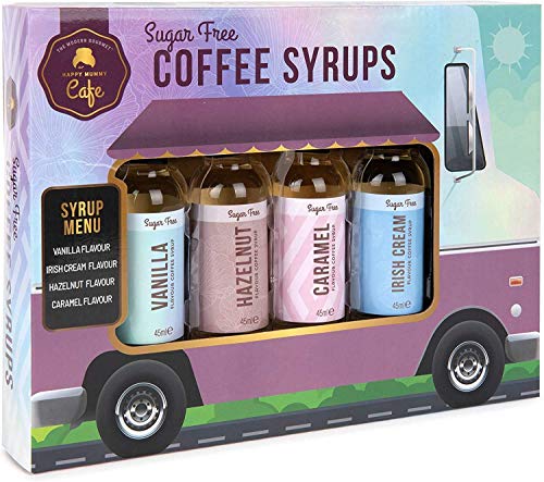 Modern Gourmet Foods, Set de Regalo Salsas de Café Zero Calorías, Pack de 4 Modern Gourmet Foods, Set de Regalo Salsas de Café Zero Calorías, Pack de 4