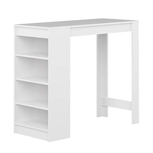 Modern Loft Mesa Ramsay, 115 x 50 x 102,7 cm, Blanco Modern Loft Mesa Ramsay, 115 x 50 x 102,7 cm, Blanco