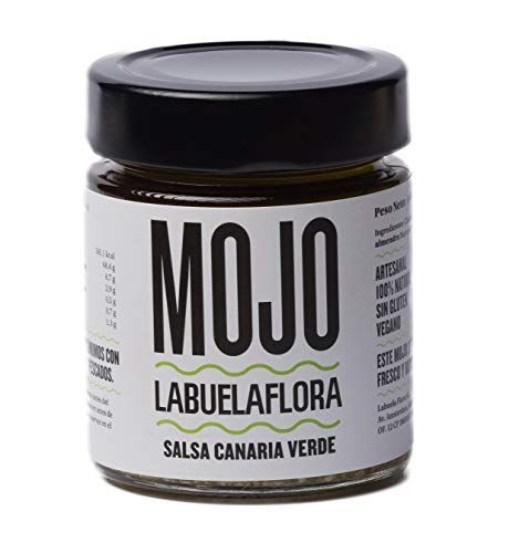 Mojo Verde LABUELA FLORA 140 gr. Producto Islas Canarias.