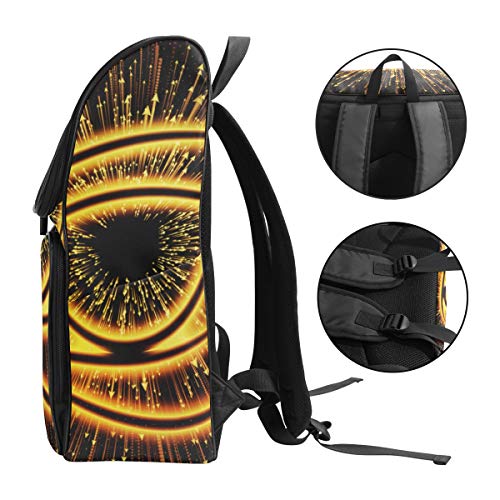 Mokale Ojo Conocimiento Serie Composición Icono Flecha,Mochila Bolsa de Viaje Senderismo Colegio Estudiante Escuela de Viaje para Hombres o Mujeres Mokale Ojo Conocimiento Serie Composición Icono Flecha,Mochila Bolsa de Viaje Senderismo Colegio Estudiante Escuela de Viaje para Hombres o Mujeres