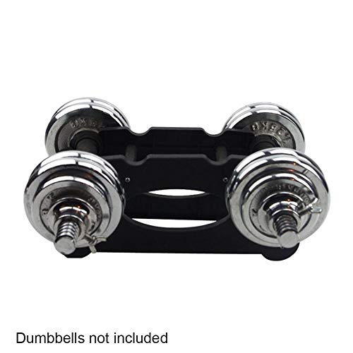 Mokia 2 pares de mancuernas con marco para almacenamiento de peso para gimnasio en casa Mokia 2 pares de mancuernas con marco para almacenamiento de peso para gimnasio en casa