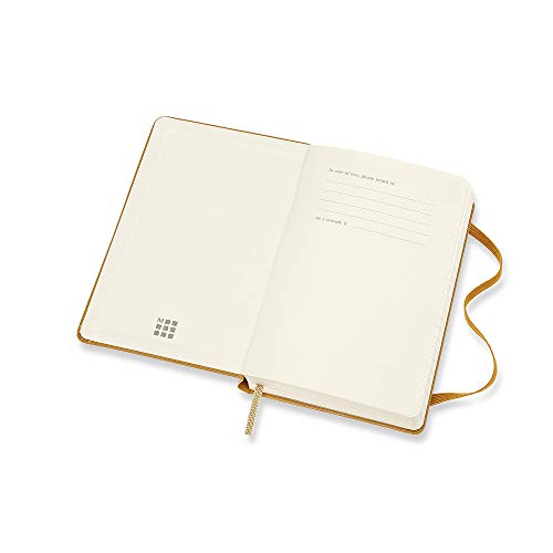 Moleskine - Agenda Diaria de 12 Meses 2020, Tapa Dura y Goma Elástica, Tamaño Pequeño 9 x 14 cm, 400 Páginas, Amarillo Ocre (AGENDA 12 MOIS) Moleskine - Agenda Diaria de 12 Meses 2020, Tapa Dura y Goma Elástica, Tamaño Pequeño 9 x 14 cm, 400 Páginas, Amarillo Ocre (AGENDA 12 MOIS)