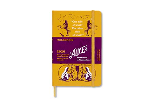Moleskine - Agenda Semanal 12 Meses 2020 Alicia en el PaĆs de las Maravillas Edición Especial Amarilla con Tapa Dura y Cierre ElĆ”stico, TamaƱo de ... cm, 144 PĆ”ginas (AGENDA 12 MOIS EDT LIMITEE) Moleskine - Agenda Semanal 12 Meses 2020 Alicia en el PaĆs de las Maravillas Edición Especial Amarilla con Tapa Dura y Cierre ElĆ”stico, TamaƱo de ... cm, 144 PĆ”ginas (AGENDA 12 MOIS EDT LIMITEE)