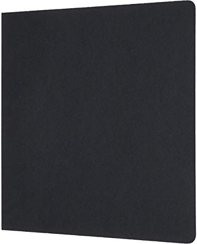 Moleskine - Cuaderno de Dibujo, Papel para Lápices, Carboncillo, Plumas Estilográficas y Marcadores, Tapa Blanda, Color Negro, Tamaño Cuadrado 19 x 19 cm, 48 Páginas (COLLECTION ART)