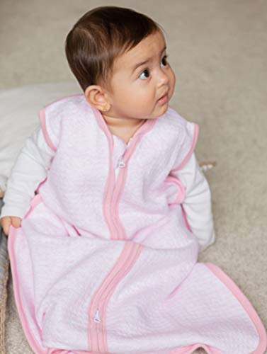 molis&co. Saco de Dormir para bebé. Ideal para Entretiempo. 1.0 TOG. Candy - Rosa. 18 a 36 Meses. Suave y Acogedor. 100% algodón orgánico, Ligeramente Acolchado. molis&co. Saco de Dormir para bebé. Ideal para Entretiempo. 1.0 TOG. Candy - Rosa. 18 a 36 Meses. Suave y Acogedor. 100% algodón orgánico, Ligeramente Acolchado.
