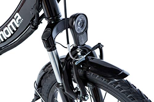 Moma Bikes E- Bike 20.2 Bicicleta Plegable electrica, Adultos Unisex, Negro, Unic Size Moma Bikes E- Bike 20.2 Bicicleta Plegable electrica, Adultos Unisex, Negro, Unic Size