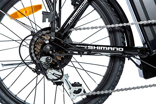 Moma Bikes E- Bike 20.2 Bicicleta Plegable electrica, Adultos Unisex, Negro, Unic Size Moma Bikes E- Bike 20.2 Bicicleta Plegable electrica, Adultos Unisex, Negro, Unic Size