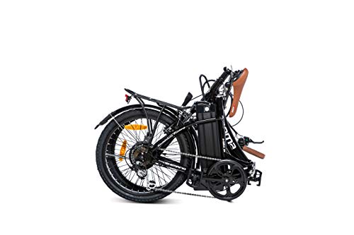 Moma Bikes E- Bike 20.2 Bicicleta Plegable electrica, Adultos Unisex, Negro, Unic Size Moma Bikes E- Bike 20.2 Bicicleta Plegable electrica, Adultos Unisex, Negro, Unic Size