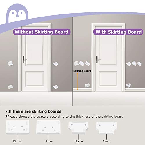 Momcozy Barrera Seguridad Niños Escalera, 0cm-140cm Puerta Seguridad Bebé Extensibles, Vallas de Seguridad para Escaleras, Barrera Escalera Bebé para Uso en Interiores y Exteriores, Blanca Momcozy Barrera Seguridad Niños Escalera, 0cm-140cm Puerta Seguridad Bebé Extensibles, Vallas de Seguridad para Escaleras, Barrera Escalera Bebé para Uso en Interiores y Exteriores, Blanca