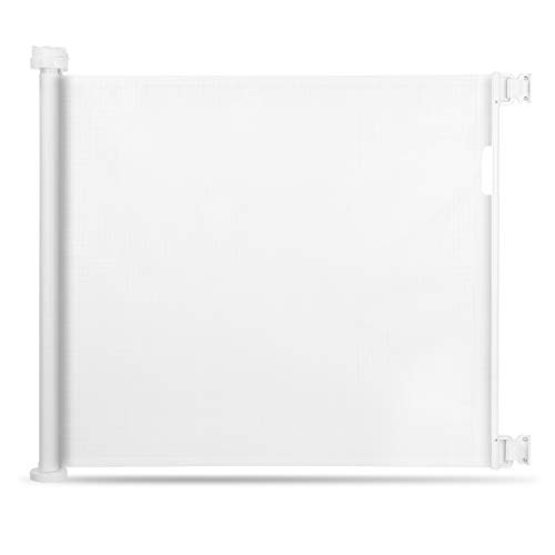 Momcozy Barrera Seguridad Niños Escalera, 0cm-140cm Puerta Seguridad Bebé Extensibles, Vallas de Seguridad para Escaleras, Barrera Escalera Bebé para Uso en Interiores y Exteriores, Blanca Momcozy Barrera Seguridad Niños Escalera, 0cm-140cm Puerta Seguridad Bebé Extensibles, Vallas de Seguridad para Escaleras, Barrera Escalera Bebé para Uso en Interiores y Exteriores, Blanca