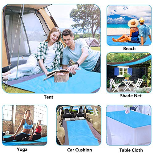 Momoco Alfombras de Playa 210 x 200 cm Manta de Picnic Impermeable con 4 Estaca Fijo, Portátil y Ligero Alfombras de Picnic para la Playa Acampar Picnic y Otra Actividad al Aire Libre Momoco Alfombras de Playa 210 x 200 cm Manta de Picnic Impermeable con 4 Estaca Fijo, Portátil y Ligero Alfombras de Picnic para la Playa Acampar Picnic y Otra Actividad al Aire Libre