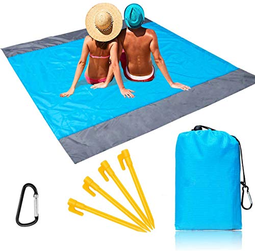 Momoco Alfombras de Playa 210 x 200 cm Manta de Picnic Impermeable con 4 Estaca Fijo, Portátil y Ligero Alfombras de Picnic para la Playa Acampar Picnic y Otra Actividad al Aire Libre Momoco Alfombras de Playa 210 x 200 cm Manta de Picnic Impermeable con 4 Estaca Fijo, Portátil y Ligero Alfombras de Picnic para la Playa Acampar Picnic y Otra Actividad al Aire Libre