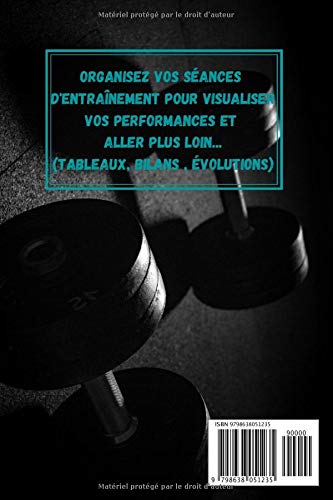 Mon planificateur de musculation: Trust Edition - Carnet  pour vos séances de musculation à remplir -Organisez vos trainings et constatez votre ... à compléter , bilans mensuels ,graphiques-