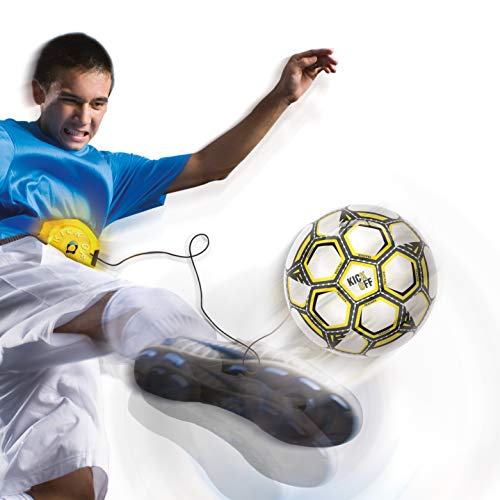 Mondo - Kick Off Trainer, Pelota con Cuerda elĂĄstica y cinturĂłn Ajustable (18007) Mondo - Kick Off Trainer, Pelota con Cuerda elĂĄstica y cinturĂłn Ajustable (18007)