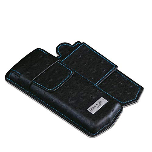 Mondo Ostrich - Estuche para reloj, color azul Mondo Ostrich - Estuche para reloj, color azul