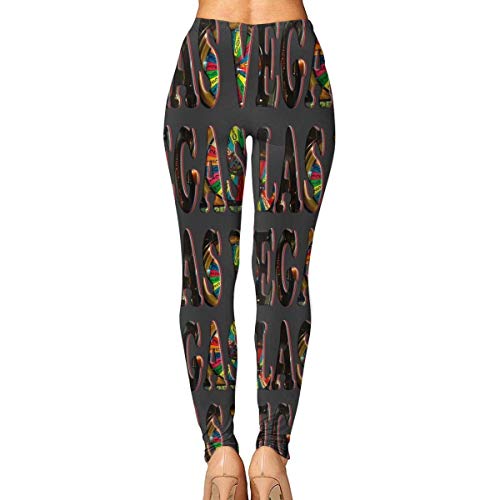 Monicago Leggings y medias deportivas para, Women's Leggings Yoga Pants LAS Vegas City Full Length Pilates Tights Monicago Leggings y medias deportivas para, Women's Leggings Yoga Pants LAS Vegas City Full Length Pilates Tights