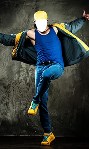 Montaje de la foto de la danza del hombre Montaje de la foto de la danza del hombre
