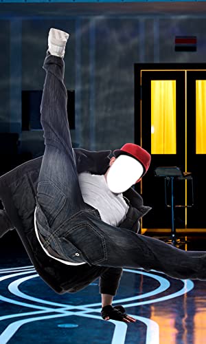 Montaje de la foto de la danza del hombre Montaje de la foto de la danza del hombre