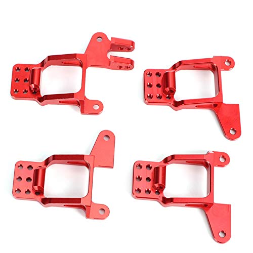 Montaje de Torres de Choque Ajustable Delantero Trasero para Traxxas TRX-4 RC Car Model Red Montaje de Torres de Choque Ajustable Delantero Trasero para Traxxas TRX-4 RC Car Model Red