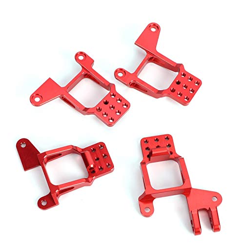 Montaje de Torres de Choque Ajustable Delantero Trasero para Traxxas TRX-4 RC Car Model Red Montaje de Torres de Choque Ajustable Delantero Trasero para Traxxas TRX-4 RC Car Model Red