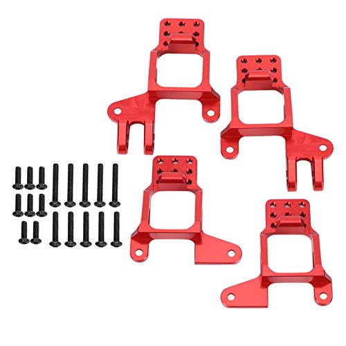 Montaje de Torres de Choque Ajustable Delantero Trasero para Traxxas TRX-4 RC Car Model Red Montaje de Torres de Choque Ajustable Delantero Trasero para Traxxas TRX-4 RC Car Model Red