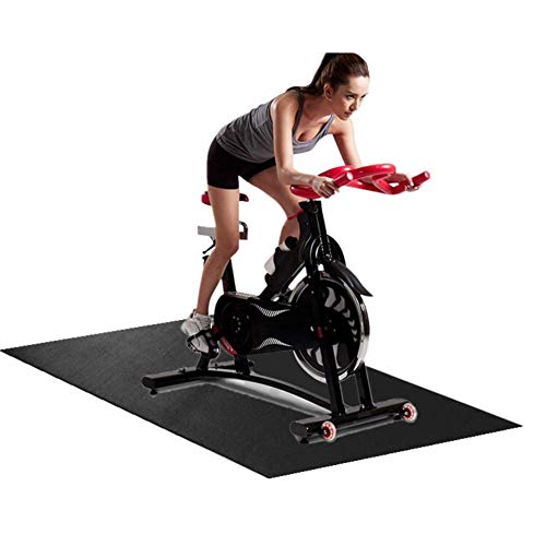 Mooderff - Esterilla de protección para el suelo - Esterilla deportiva para aparatos de fitness, cinta de correr, bicicleta estática, banco de pesas, equipos deportivos, 60 x 180 cm