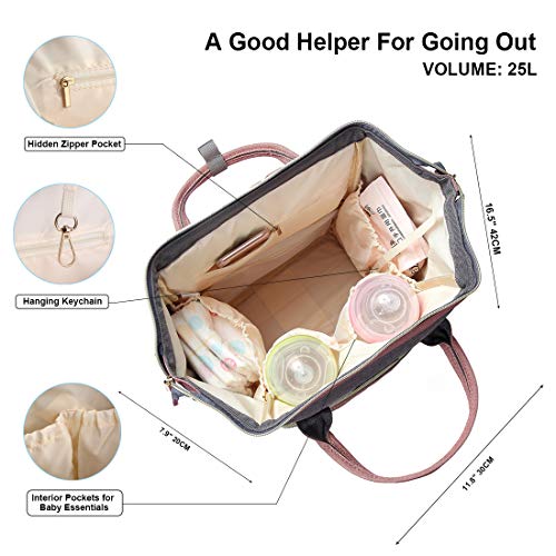 Mooedcoe Mochila Pañales Maternal Bolso Carro Bebé Mochila Carrito Bebe Impermeable Mooedcoe Mochila Pañales Maternal Bolso Carro Bebé Mochila Carrito Bebe Impermeable