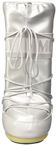 Moon Boot Vinile Met, Zapatillas de Deporte Exterior Unisex , blanco, 42