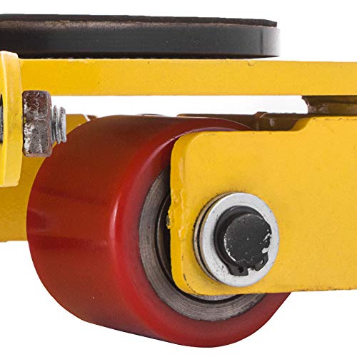 Mophorn 3T 6600LBS Maquinaria Mover Maquinaria Mover con Patines de 360 ° Rotación Patín de Maquinaria de Todo Acero Tanque Coche Carrito para Desplazar Mophorn 3T 6600LBS Maquinaria Mover Maquinaria Mover con Patines de 360 ° Rotación Patín de Maquinaria de Todo Acero Tanque Coche Carrito para Desplazar