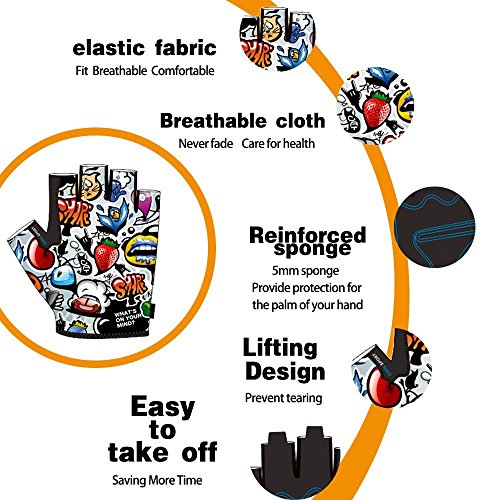 Morethan Niños Ciclismo Guantes Niños Niñas (S (for Age 8-12)) Morethan Niños Ciclismo Guantes Niños Niñas (S (for Age 8-12))
