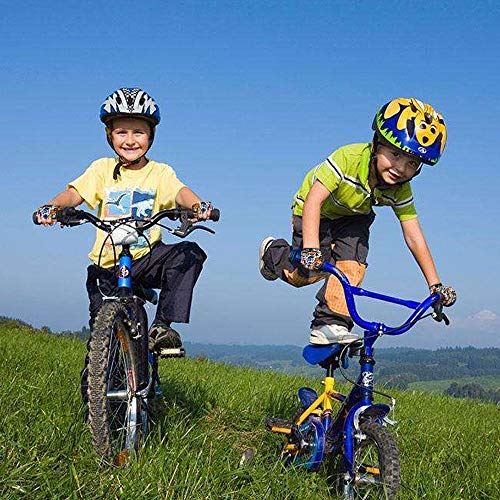 Morethan Niños Ciclismo Guantes Niños Niñas (S (for Age 8-12))