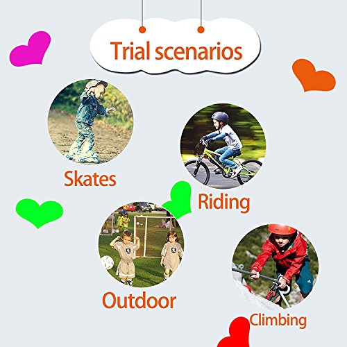 Morethan Niños Ciclismo Guantes Niños Niñas (S (for Age 8-12))