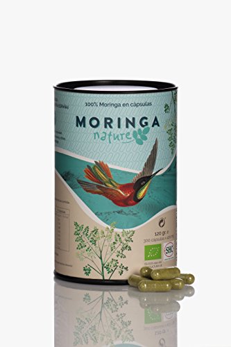 Moringa Ecológica 300 Cápsulas Vegetales Moringa Ecológica 300 Cápsulas Vegetales