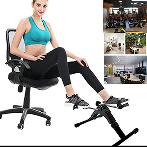 MorNon Bicicleta Estática Bicicleta Entrenador de Piernas Entrenador de Bicicletas Pedal Trainer Manija Ajustable Entrenador de Hogar y Oficina Negro MorNon Bicicleta Estática Bicicleta Entrenador de Piernas Entrenador de Bicicletas Pedal Trainer Manija Ajustable Entrenador de Hogar y Oficina Negro