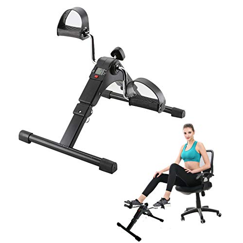 MorNon Bicicleta Estática Bicicleta Entrenador de Piernas Entrenador de Bicicletas Pedal Trainer Manija Ajustable Entrenador de Hogar y Oficina Negro MorNon Bicicleta Estática Bicicleta Entrenador de Piernas Entrenador de Bicicletas Pedal Trainer Manija Ajustable Entrenador de Hogar y Oficina Negro