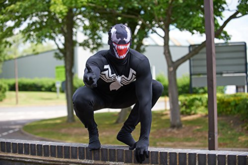 Morph Costumes, Disfraz oficial Venom, Multicolor, XXL - 6'2-6'9 (186cm-206cm)