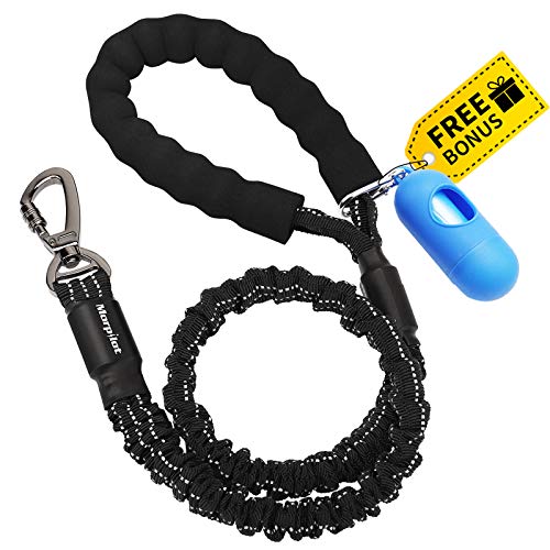 morpilot Correa para Perro Elástica, Correa de Nylon Reflectantes para Mascota Grande Mediano con Extensión Fuerte (Tensión Máxima hasta 80Kg) Correa con Mango Acolchado Suave+ Bolsa de Basura morpilot Correa para Perro Elástica, Correa de Nylon Reflectantes para Mascota Grande Mediano con Extensión Fuerte (Tensión Máxima hasta 80Kg) Correa con Mango Acolchado Suave+ Bolsa de Basura
