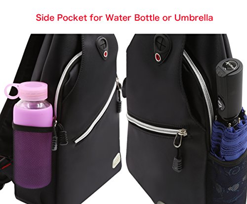 MOSISO Bolso de Honda, Poliéster Repelente de Agua Duradero Pecho Hombro Desbalanceada Gimnasia Fanny Ligero Crossbody Saco Satchel al Aire Libre Excursión Mochila Daypack, Negro MOSISO Bolso de Honda, Poliéster Repelente de Agua Duradero Pecho Hombro Desbalanceada Gimnasia Fanny Ligero Crossbody Saco Satchel al Aire Libre Excursión Mochila Daypack, Negro