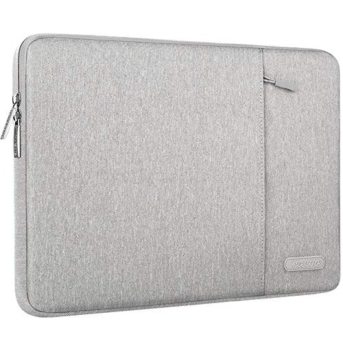 MOSISO Funda Protectora Compatible con 17-17.3 Pulgadas MacBook Pro/DELL Lenovo HP Acer ASUS Sony de Portátil Chromebook Ultrabook, Bolsa Blanda de Repelente de Agua de Estilo Vertical, Gris